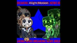 BREAKING NEWS‼️📸 // ft. ⏰ 📺 // #dandysworld #fyp #tweening #trending #meme #animation #alightmotion 