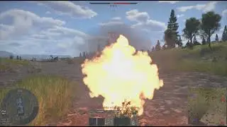 War Thunder Ground Arcade- M3A1 Stuart 🇺🇲 Gameplay