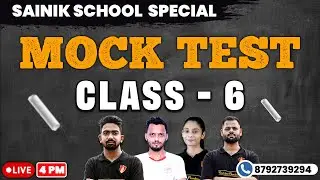 Sainik School Mock Test | Sainik School Coaching Classes 6th | Sainik School Online Coaching