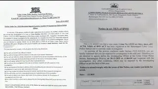 Cyber crime police notice 35(3) BNSS Bengaluru police will arrest,Bank account freeze,Gaming Banned