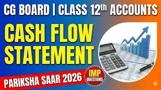 #CashFlowStatement #FinancialAccounting #Class12Accounts#Accountancy#Hindi #Accountancy#easyconcepts
