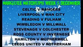FIFA 17 MARQUEE MATCHUPS SBC PREDICTIONS  WEEK 5 DECEMBER ULTIMATE TEAM PS4 XBOX PC