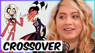 Вивьен Медрано рассказывает о кроссовере Hazbin Hotel и Helluva Boss!