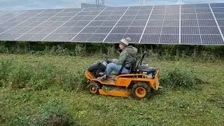 Solarpark Gr&uuml;npflege- Wir sind ihr Experte -Unkompliziert - Zuverl&auml;ssig-Schnell - G&uuml;nsig