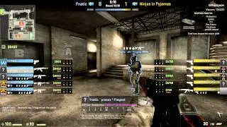Ninjas In Pyjamas vs Fnatic Grand Finals Dreamhack Winter 2013 (game 3 - train)