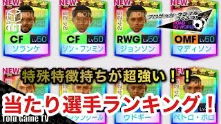 【サカつくRTW】トットナムFC当たり選手ランキング！特殊特徴持ちが超強い！！