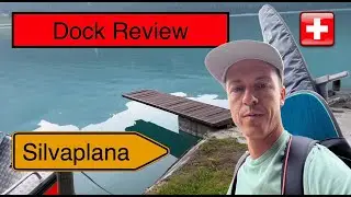 Это самый известный док в Швейцарии? Обзор Dockstart: Silvaplana. #pumpfoil #hydrofoil