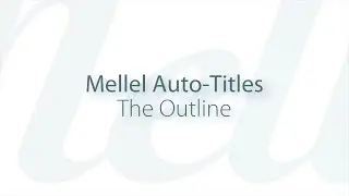 Автотитры Меллеля: план