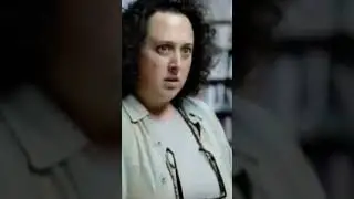 Lady tries to order some fries, a burger and a milkshake in a library