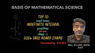 Practice Top 10 important indefinite integral | CLASS 12 board 2026 #maths #class12maths 