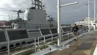 The USS Cobia takes a trip! This is the sub's upcoming journey of preservation