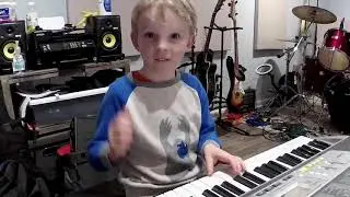 Liam Hess performs 