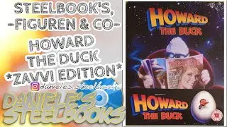 HOWARD THE DUCK ZAVVI LIMITED SPECIAL EDITION &reg;STEELBOOK ✪REVIEW ►UNBOXING ☛GERMAN #185