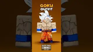 Goku Outfit Idea #roblox