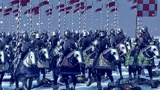 Kingdom of Croatia VS Mumluk Sultanate | 30,000 Units Battle | The Medieval Kingdoms