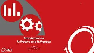 OxTS   Introduction to NAVsolve and NAVdisplay