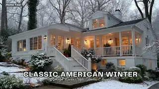 Classic American Winter Decor ❄️ Ralph Lauren Style Timeless Elegance