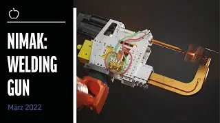 PAGE AND PAPER + NIMAK: Welding Gun Exploded View Animation