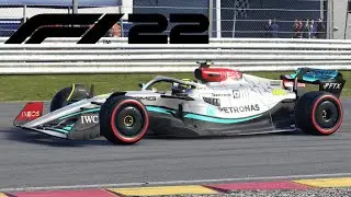 Mercedes-AMG Petronas Formula 1 Belgium Circuit 2022 - F1 22 Gameplay