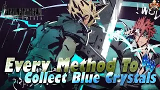 [FF7: Ever Crisis] — Все режимы и способы получения синих кристаллов! Не пропустите эти кристаллы!