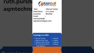 Software Testing Job updates.