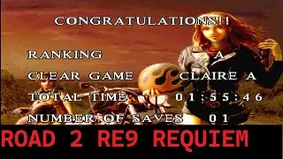 Resident Evil 2 DualShock Claire A Scenario Full Playthrough Road To Requiem RE9 Playstation 5