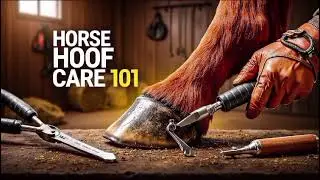 How to Clean Horse Hooves and Apply Horseshoes