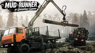 Lumberjacks And Maple Syrup! | Crane Operator Log Challenge | Spintires Mud Runner