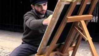 La vie sur un chevalet