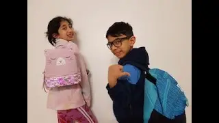 What's In Kids Bag Challenge [Siblings Check Out Each other Bags]