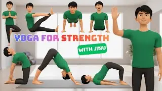 Explore Dinosaur Island with Rumi | Yoga with KPop Demon Hunters | Kids Yoga | Yoga for Kids
