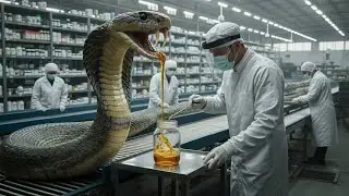 Inside a King Cobra Venom Factory | Deadly Poison Turned Into Life-Saving Medicine | NextGen Machina