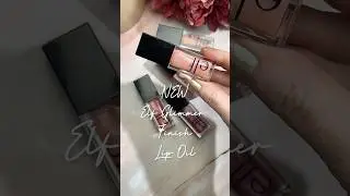 New Elf glimmer oils swatched ❤️❄️