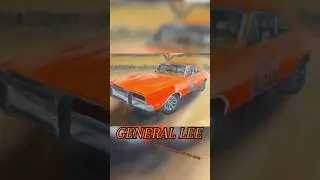 General Lee 01 - Dodge Charger &lsquo;69 #automobile #dukesofhazzard #car #oilpainting #generallee #art