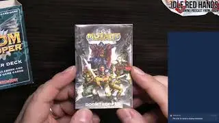 Idle Red Hands Playing Doomtrooper Digital CCG BETA Launch Weekend!