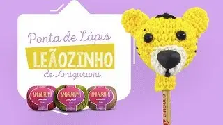Simone Figueiredo  - Ponteira de Lápis Tigrinho de Amigurumi