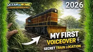 My First Voiceover 🎙️ | Secret Train Found | Ocean Is Home 🏡