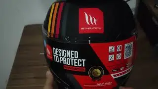 Unboxing Casco MT Thunder 4 SV Mil A11 Matt Black