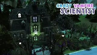 Crazy Vampire Scientist || The Sims 4 Speed Build