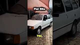 Fiat Elba! Ser&aacute; que voc&ecirc; lembra desse carro? #automotivo #carros #curiosidades #antigos #fiat