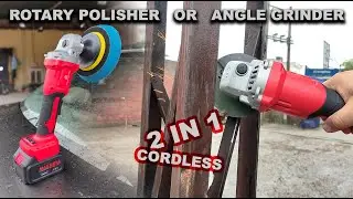 Car Polishing With Angle Grinder | Cordless | JPT