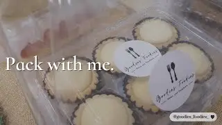 How I pack my orders🦋| Goodies Foodies🍴