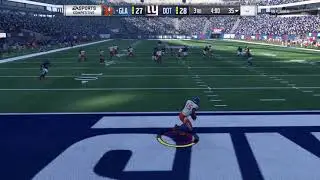 Madden NFL 18 best kickoff return ever!!