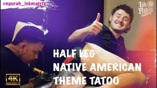 NATIVE AMERICAN THEME TATTOO‼️😍🔥//ONE DAY WITH @ngurah_inkmatrix