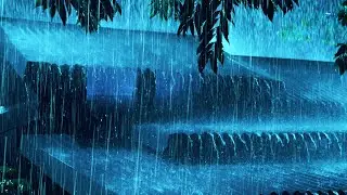 Sue&ntilde;o Profundo Y Reparador En Una Noche Lluviosa ⚡ Sonidos Intensos De Lluvia Y Truenos Para Dormir
