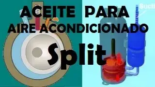 ¿Cual aceite usar en aire acondicionado Split de 12000 Btu con r410A en mantenimietno del compresor?
