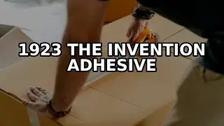 The invention of adhesive tape in 1923 revolutionized our world,