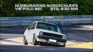 Nürburgring Nordschleife 8:20 BTG - VW POLO 86C - Fabian Stracke