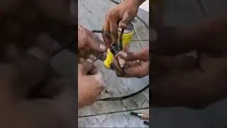 Injector cleaning with WD40 #injckter #mechaniclife #skills