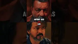 Antony Das(Sanjay Dutt) vs Leo(Thalapathy Vijay) #shorts